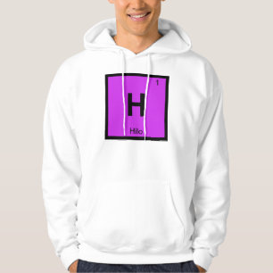 Veste À Capuche H - Hilo Hawaï Symbole du tableau périodique de ch