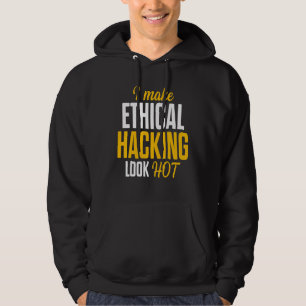 Veste À Capuche Hacker éthique Cybersécurité It Pen Tester 17