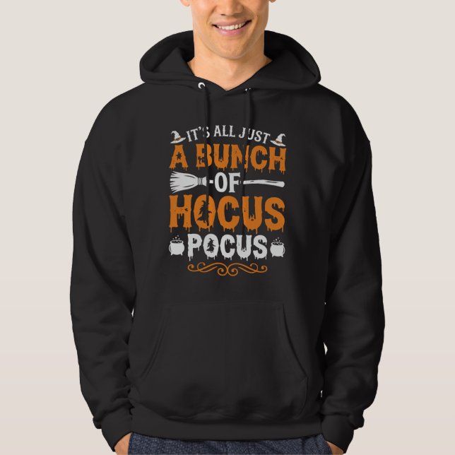 Veste À Capuche Halloween C'est Tout Juste Un Peu De Hocus Pocus S (Devant)