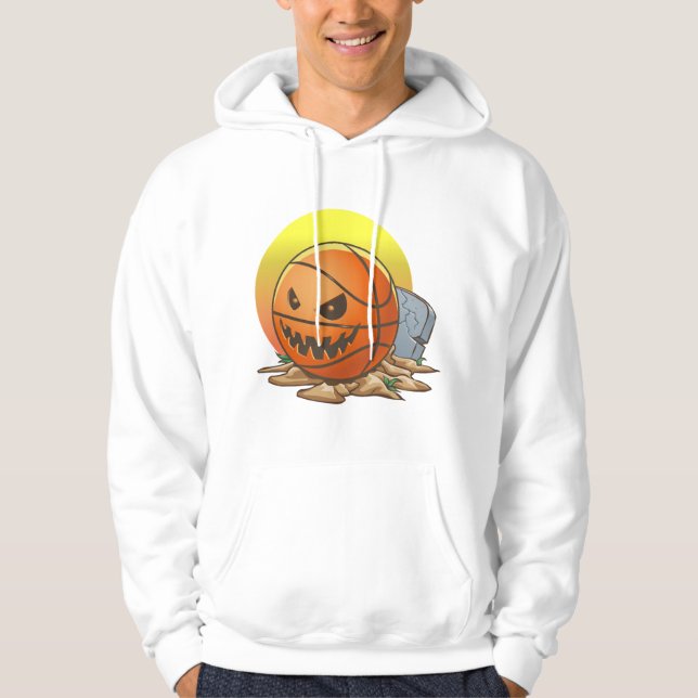 Veste À Capuche Halloween de basket-ball (Devant)