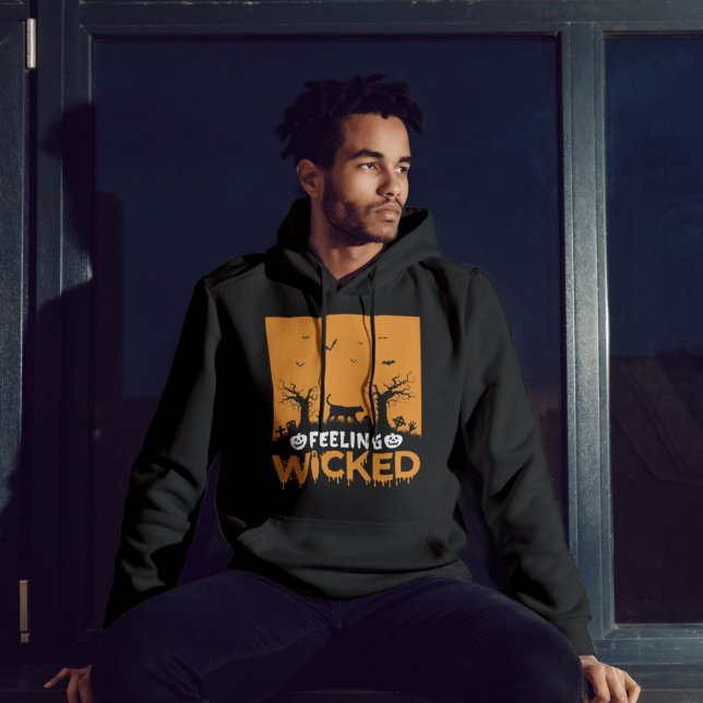 Veste À Capuche Halloween de chat noir (Créateur téléchargé)