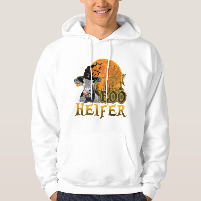 Veste À Capuche Halloween de la vache (Devant)