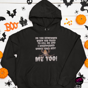 Veste À Capuche Halloween de la vengeance d'une araignée