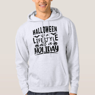 Veste À Capuche Halloween Est Un Style De Vie Pas Un Vacances