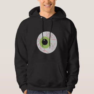 Veste À Capuche Halloween Eyeball effrayant