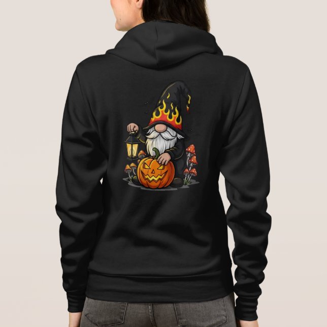 Veste À Capuche Halloween Gnome Adult Full-Zip Hoodie (Dos)