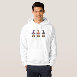 Veste À Capuche Halloween Gnomes Hoodie | Cute Fall Witch Sweatshi