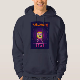 Veste À Capuche Halloween Star Goggles 31 UK Mic Octobre Citrouill