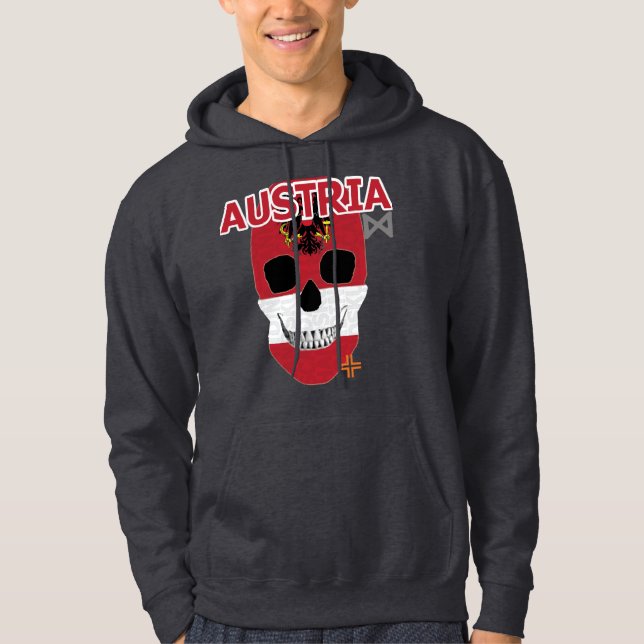 Veste À Capuche HANDSKULL Autriche Sweatshirt à capuchon B2 (Devant)