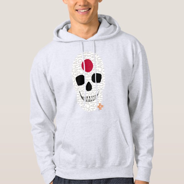 Veste À Capuche HANDSKULL Grèce Sweatshirt à capuchon B2 (Devant)