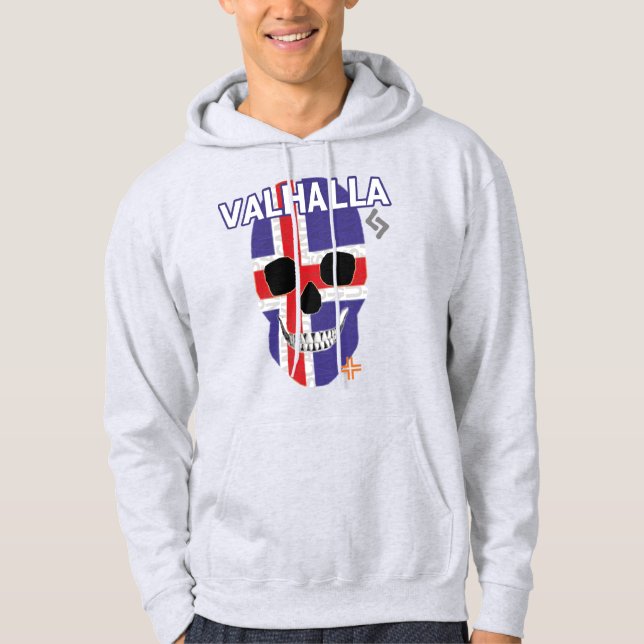 Veste À Capuche HANDSKULL Valhalla Sweatshirt à capuchon B2 (Devant)