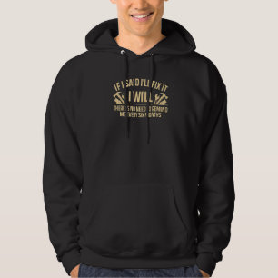 Veste À Capuche Handyman Pour Homme Papa Carpenter Plumber Electri