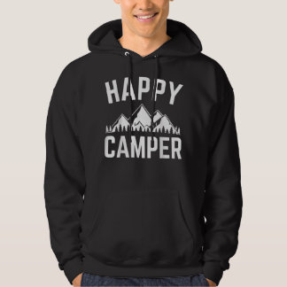 Veste À Capuche happy camper camping lovers mountains hiking cute 