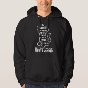 Veste À Capuche Happy Fête des pères Chien Papa Merci D'Avoir Rama
