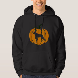 Veste À Capuche Happy Halloween Chien Citrouille américain Bulldog