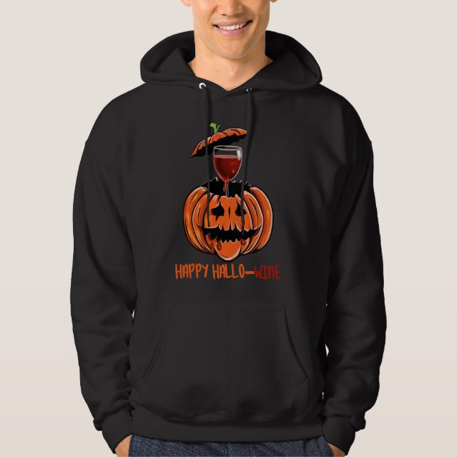 Veste À Capuche Happy Hallowine Citrouille (Devant)
