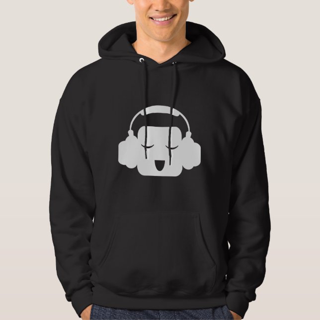 Veste À Capuche Happy_Music (Devant)