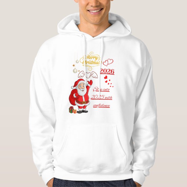 Veste À Capuche Happy New Year 2026 Hoodie (Devant)