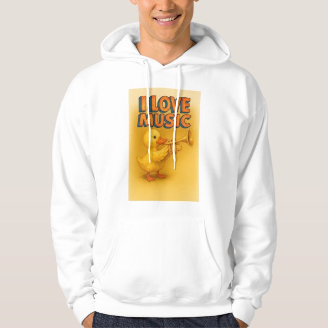 Veste À Capuche Happy Quack Melody (Devant)