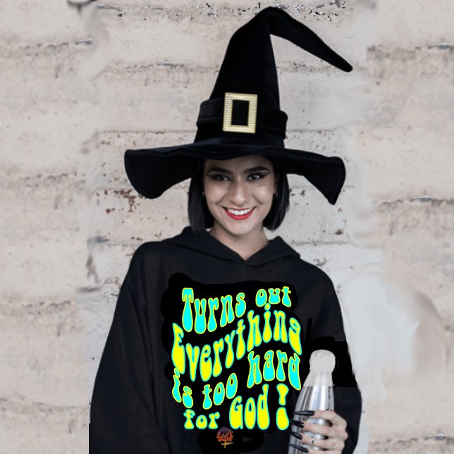 Veste À Capuche HappyWorkT TOURNSOUT TOUT EST TROP DUR POUR DIEU (Créateur téléchargé)