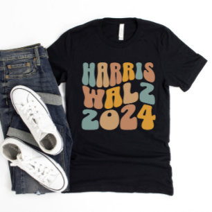 Veste À Capuche Harris Walz 2024 Tendance Vague Bohème