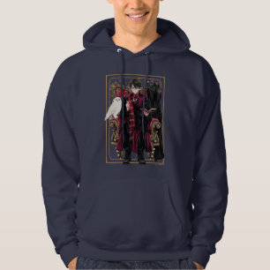 Veste À Capuche HARRY POTTER™   Anime HARRY POTTER™ assis