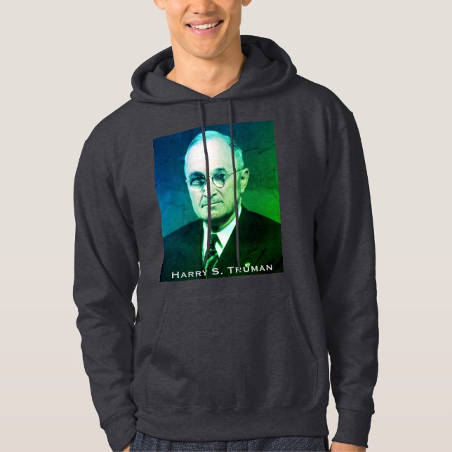 Veste À Capuche Harry S. Truman, Democratic POTUS, USA Politicien (Devant)