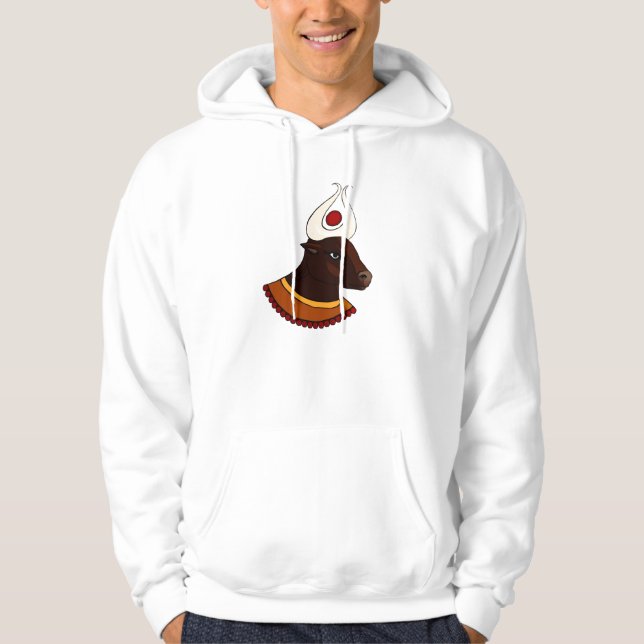 Veste À Capuche Hathor 7 - Ancienne déesse égyptienne (Devant)