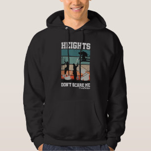 Veste À Capuche Hauteur Ne Me Fait Pas Peur Échafaudage Manoeuvre