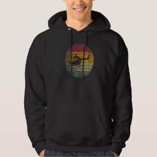 Veste À Capuche Hélicoptère Pilote Volant Gif Retro Style Vintage 