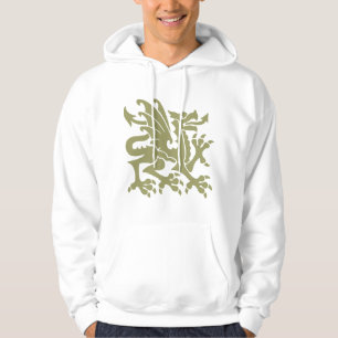 Veste À Capuche Heraldic Dragon 01 - Khaki