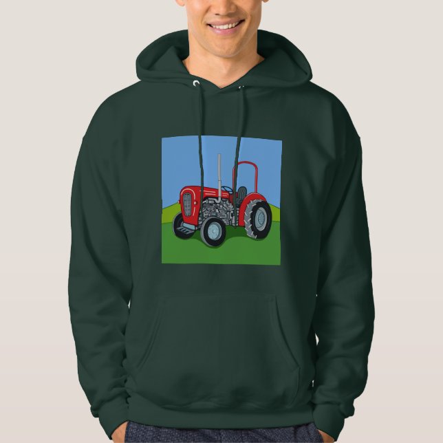Veste À Capuche Herbert le Tracteur (Devant)