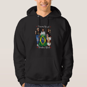Veste À Capuche Héritage Mexicain Brésil Femme Né Au Mexique Fami