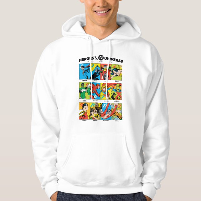 Veste À Capuche Héros de l'univers DC™ (Devant)