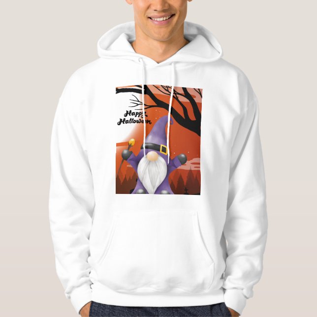 Veste À Capuche heureux halloween brujo (Devant)