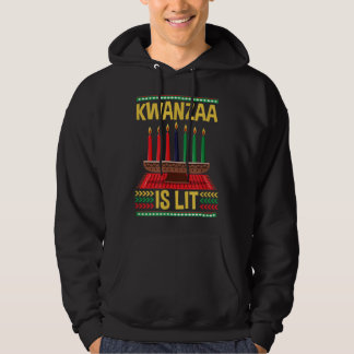 Veste À Capuche Heureux Kwanzaa Est Lit Amusant Africain Américain
