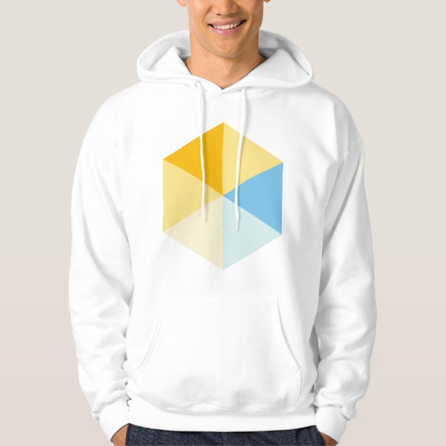 Veste À Capuche Hexagone couleur 03 (Devant)