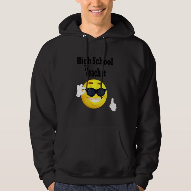 Veste À Capuche High School Teacher Men  Women Teens  Kids  Boys   (Devant)