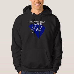 Veste À Capuche Hilton Head South Carolina Yall Sc Palmetto State