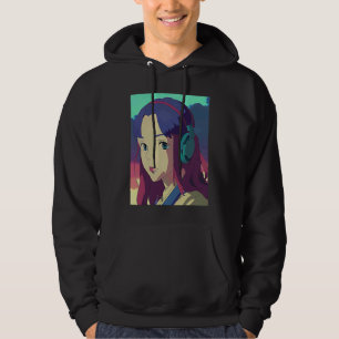 Veste À Capuche Hip hop lo fi chillhop rythmes calmes lofi esthéti