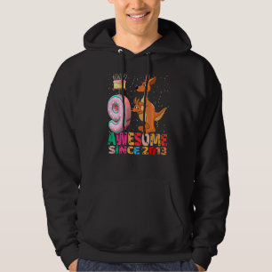 Veste À Capuche Hippo I'm 9 Years Girls Birthday Kangaroo Part