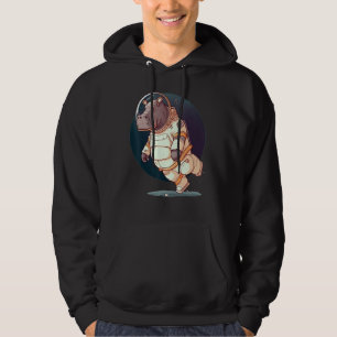 Veste À Capuche Hippopotame de l'espace extra-atmosphérique sur Ga