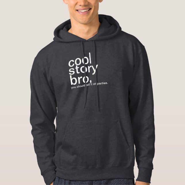 Veste À Capuche Histoire fraîche Bro (Devant)