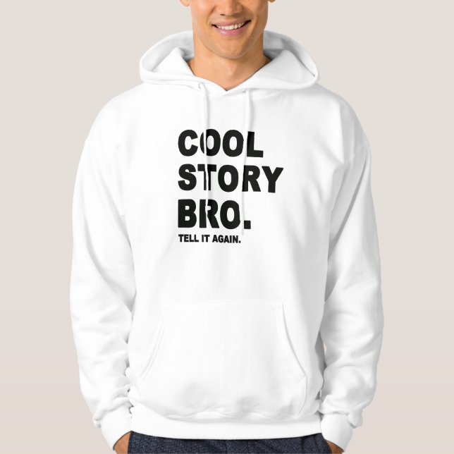 Veste À Capuche Histoire fraîche Bro. (Devant)