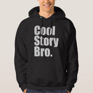 Veste À Capuche Histoire fraîche Bro. Sweatshirt à capuchon fonc
