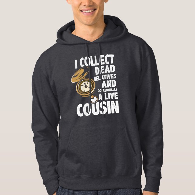 Veste À Capuche Historien de la famille généalogique (Devant)