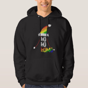 Veste À Capuche Ho Ho Filles Homos Santa Hat Christmas LGBT Pride