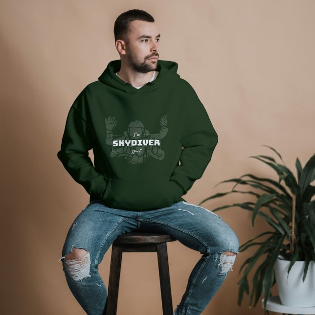 Veste À Capuche Hobby Sport de Skydiving intérieur (Créateur téléchargé)