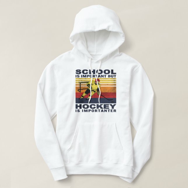 Veste À Capuche Hockey Coupe Les Jambes Vous Êtes Beau Jeu De Hock (Design devant)