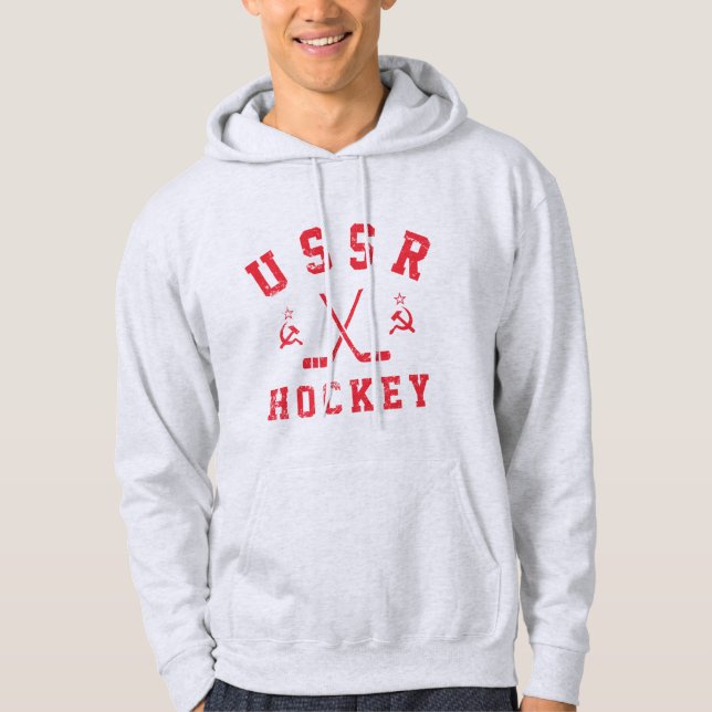 Veste À Capuche Hockey sur glace en URSS (Devant)